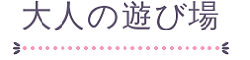 大人の遊び場